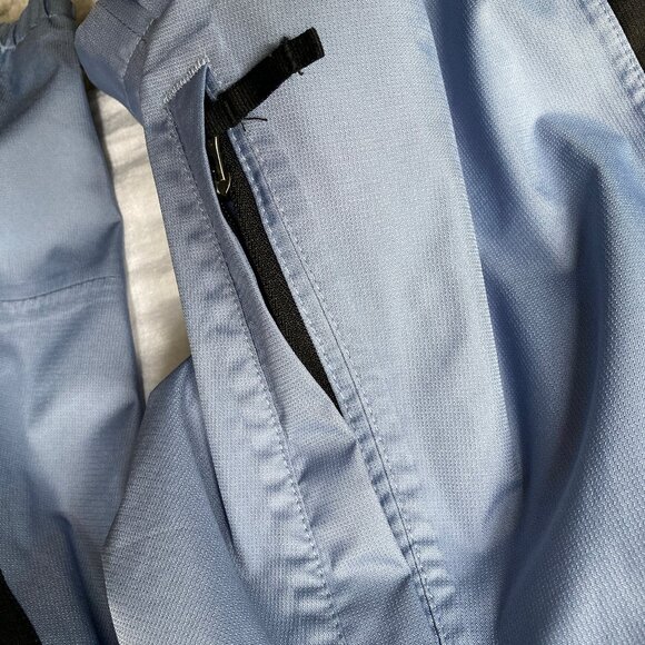 XL The North Face Size 14/16 Youth Boys Antora Rain Jacket Folk Blue Windbreaker - Picture 5 of 8